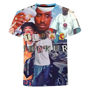 <span class=keywords><strong>Tupac</strong></span> 2pac T-Shirt con stampa 3d T-Shirt Hip Hop da uomo T-Shirt con stampa digitale 3d T-Shirt con stampa grafica personalizzata - Product Image 5