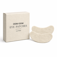 Patchs Hydrogel Rafraîchissants pour les Yeux Contre les Poches et les Cernes, Masque Gel à la Caféine, Logo Personnalisé, Vente en Gros Directe Usine OEM ODM