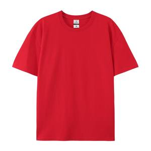 Camiseta de Manga Corta de Algodón Puro, Corte Regular, Cuello Redondo Personalizado, Camiseta Moderna de Marca Publicitaria, Uniforme de Clase - Product Image 3