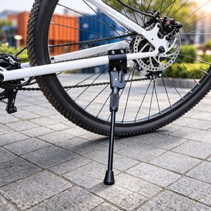 <span class=keywords><strong>Support</strong></span> de vélo arrière en acier avec pied antidérapant en ABS, béquille de vélo <span class=keywords><strong>pour</strong></span> vélos de 26 à 27 pouces - Product Image 5