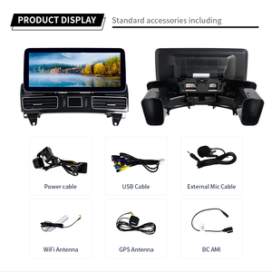 Lecteur multimédia de voiture android à écran tactile de 12.3 pouces pour <span class=keywords><strong>Mercedes</strong></span> Benz GLE /<span class=keywords><strong>GLS</strong></span> classe 2016-2020 ML/GL classe 2012-2015 - Product Image 2