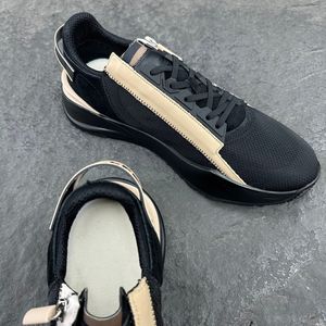 รองเท้าผ้าใบหนังแท้คุณภาพสูง ดีไซน์หรูหรา ระบายอากาศได้ดี รุ่นใหม่ล่าสุด พร้อมซิป ดีไซน์ทันสมัย ใส่ได้ทั้งชายและหญิง - Product Image 4