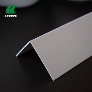 PVC Profile Factory Heavy Duty Custom Size L Shape Acid-Resistant Water-Resistant Eco-Friendly Plastic <strong>Corner</strong> Guards for - Product Image 2