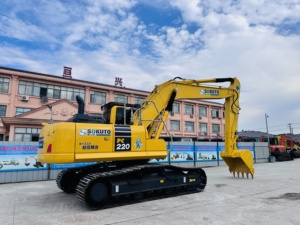 Komatsu เครื่องขุดไฮดรอลิก PC220ปั๊มเครื่องยนต์ดีเซลรุ่น2023ของแท้สภาพดีเยี่ยมไม่มีการรั่วไหลแข็งแรงช่วงล่างร้อน - Product Image 4