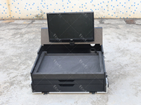 Waves Emotion LV1 Mixer Controller All-In-One Flight Case avec tiroir coulissant