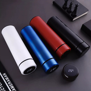 Bouteille d'eau isotherme personnalisable en acier inoxydable de 500 ml pour le sport - Product Image 1