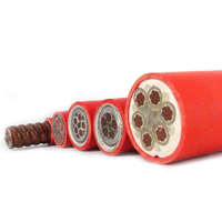 Câble d'alimentation blindé haute tension isolé XLPE avec conducteurs en aluminium et cuivre pour projets de réseaux électriques souterrains