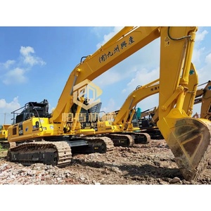 Excavatrice sur chenilles Komatsu PC450 d'occasion, équipement de construction lourd hydraulique. - Product Image 1