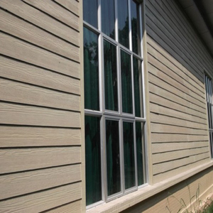 Revestimiento de Fibrocemento Reforzado Sin Asbesto para Paredes Exteriores de Villas, con Acabado de Madera - Product Image 6