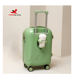 RTS Bulk Ice Cream Shape Travel Bags Luggage Universal Wheel <b>Suitcase</b> With TSA Code Lock ABS PC Travel Trolley Luggage - Product Image 2