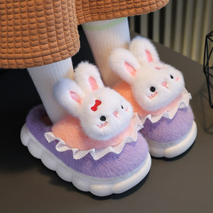 Sandales pantoufles douces et décontractées <span class=keywords><strong>pour</strong></span> enfants, garçons et filles, mignonnes et adorables, neuves, chaudes <span class=keywords><strong>pour</strong></span> l'hiver, antidérapantes, en forme de lapin et de <span class=keywords><strong>chien</strong></span>, <span class=keywords><strong>pour</strong></span> l'intérieur et l'extérieur - Product Image 6