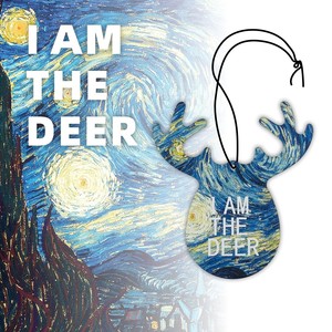 <b>Car</b> Air Freshener Deer Shape Hanging Solid Perfume <b>Tablet</b> Long Lasting Fragrance For <b>Car</b> Interior Plastic Material - Product Image 2