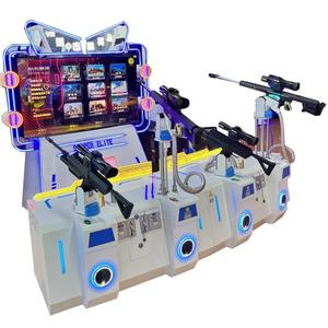 Réaliste VR <span class=keywords><strong>Sniper</strong></span> <span class=keywords><strong>Elite</strong></span> Shooting Arcade Machine Multi-Player Immersive Virtual Reality Gaming Colorful LED Coin Operated Game - Product Image 1