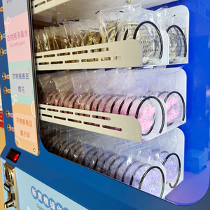 Distributeur automatique mural à 5 compartiments pour <span class=keywords><strong>mini</strong></span>-snacks, idéal pour hôtels et bureaux – Gagnez de l'argent depuis chez vous - Product Image 5