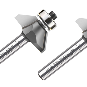 Chuanmu, herramientas de corte de borde de Panel de puerta de doble hoja, herramientas de corte de biselado de 45 grados, rodamientos personalizados ODM OEM para carpintería - Product Image 3
