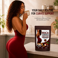 Compléments alimentaires à base de plantes en marque privée OEM, poudre de racine de maca naturelle, poudre de complément alimentaire pour l'amélioration ultime des fesses et des hanches pour femmes