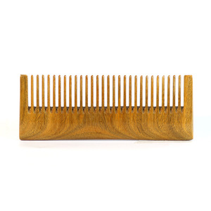 Peine de madera de sándalo de 19 cm hecho a mano para masaje capilar, para mujeres, niños y adultos, de la fábrica Huashan Comb, municipio Lanlong, condado de Hengyang. - Product Image 2