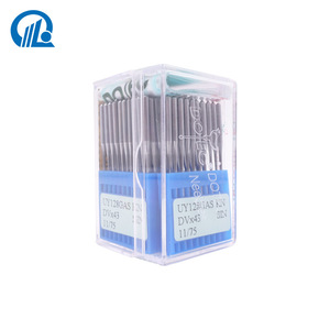 Aguja para máquina de coser de puntada cubierta UY128, 3 agujas, 5 hilos, para equipos de procesamiento de prendas de vestir - Product Image 1
