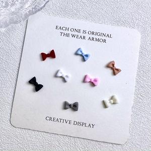 Décoration d'ongles en résine 3D, <span class=keywords><strong>mini</strong></span> nœud papillon pour ongles de couleur <span class=keywords><strong>macaron</strong></span> - Product Image 3
