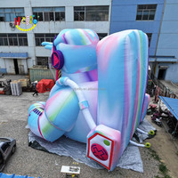 Prix d'Usine Géant Personnalisé Gonflable Personnage de Dessin Animé Lumineux Décoration de Scène Gonflable Spationaute