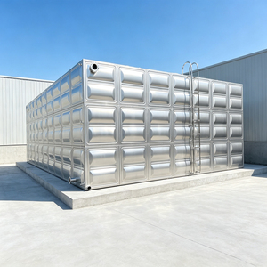Prix du réservoir d'eau en acier inoxydable |   Citerne de stockage en panneaux SS304 à prix compétitif, <span class=keywords><strong>devis</strong></span> direct usine, OEM - Product Image 2