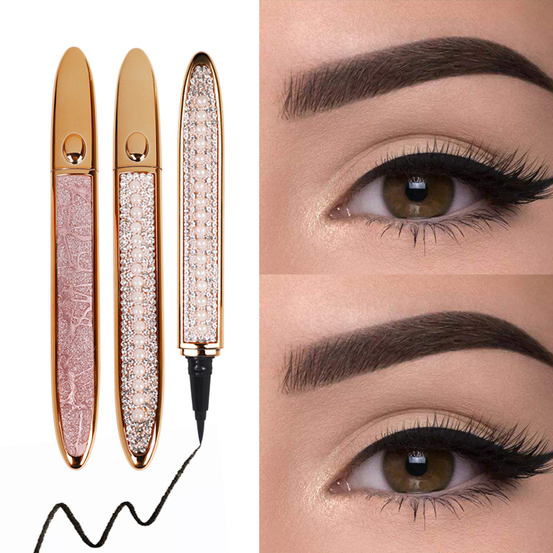 factory wholesale price clear magnetic eyeliner long lasting liquid diamond eyeliner pen waterproof gel pencil