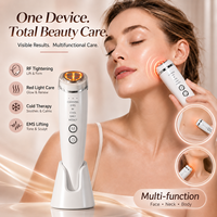 Dispositivo Facial Multifunción OEM para Limpieza de Poros, Antienvejecimiento, Reafirmación, Esculpido, Cuidado de Arrugas, Desinflamación de la Piel, Terapia de Frío y Calor