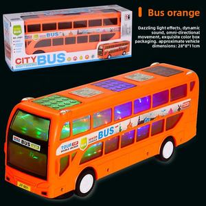 Vehículos eléctricos al por mayor grandes autobuses universales con luces y música modelos de coches de juguete divertidos para niños 2025 - Product Image 4