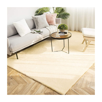 Tapis moelleux super doux, fabrication de tapis en fausse fourrure, tapis à poils longs pour le salon