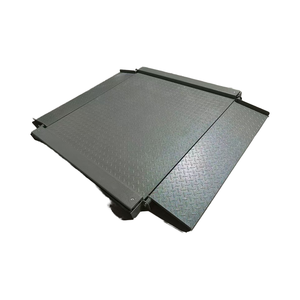 अनुकूलन योग्य एलसीडी प्लेटफॉर्म फ्लोर स्केल 1.2*1.2 मीटर 2 टन भारी शुल्क लो प्रोफाइल फ्लोर स्केल वेयरहाउस स्केल - Product Image 2