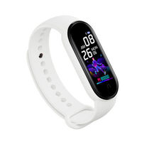 Bracelet intelligent M5 pour enfants, TFT multifonction, podomètre, moniteur de pression artérielle, moniteur de fréquence cardiaque, alarme BT, boîtier en plastique