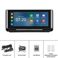 Autoradio portable Podofo 6,86 pouces avec écran intelligent, CarPlay et Android Auto sans fil, BSD, DVR, AirPlay, BT, FM