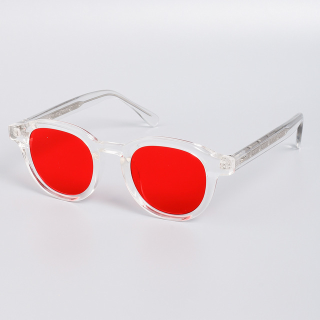 Night Use Anti-Fatigue Reduce Eye Strain Improve Sleep Transparent TR90 CP Red PC Lens Blue Light Blocking Filter Glasses 2026