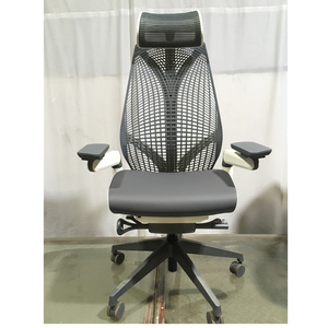Chaise de bureau en maille <span class=keywords><strong>Ergo</strong></span> Chaise d'ordinateur de direction confortable et ergonomique Angle d'inclinaison réglable et bras rotatifs Chaise de bureau en maille - Product Image 1