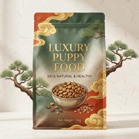 Pochette en plastique haute performance pour aliments pour animaux, fermeture robuste, anti-humidité, pour croquettes pour chats et chiens, emballage pour stockage longue durée