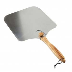 Pelle à <span class=keywords><strong>pizza</strong></span> résistante à la chaleur, ronde, artisanale, perforée, pour restaurants, fabrication artisanale, meilleure pelle, spatule fine, pierre et jeu, chaud - Product Image 3