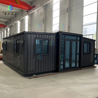 Casa Contenedor Plegable y Expandible de Lujo CeYu, 20 pies/40 pies, Construcción Modular Impermeable para Uso Residencial, Comercial y Vacacional