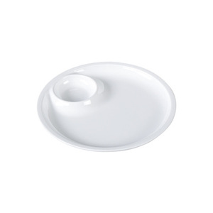 White imitation porcelain <b>melamine</b> tableware, multi-compartment plastic snack <b>plates</b>, dumpling <b>plates</b>, fruit platters, hotel - Product Image 1