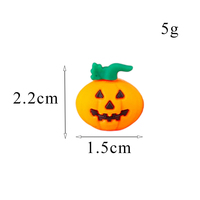 Set Penutup Pulpen Dekoratif 3D PVC Cetak Digital Halloween dan Natal Kreatif, Lucu, Kartun, Mini, Lembut, Pulpen Gel