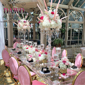 Nozze d'oro mobili evento da pranzo sedie per la <span class=keywords><strong>sposa</strong></span> e lo sposo - Product Image 6