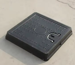 Nhà cung cấp nắp hố ga EN124 B125 BMC, nắp cống composite hình vuông - Product Image 5