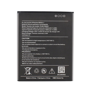 สำหรับโนเกีย TN-BL3000R1 3000mAh แบตเตอรี่ทดแทนเกรดพรีเมี่ยม C100 N152DL CE RoHS ขายส่งจำนวนมาก - Product Image 1