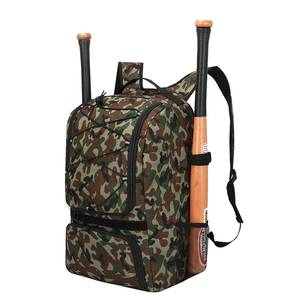 Mochila de Béisbol Personalizada de Gran Capacidad, <span class=keywords><strong>Bolsa</strong></span> de Béisbol con Gancho para Valla, Regalo para Adultos, con Capacidad para 4 Bates de Tee Ball, Fabricante - Product Image 2