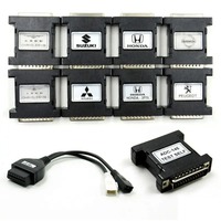 Best T300 Key Programmer Full Set Code Transponder T-300 Black V16.8 Standard English/Spanish Works for Multi-Brand Cars Key