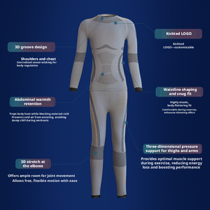 Ensemble de vêtements de <span class=keywords><strong>ski</strong></span> imprimés pour enfants, garçons et filles, à séchage rapide, <span class=keywords><strong>sous</strong></span>-vêtements de <span class=keywords><strong>ski</strong></span> professionnels, compressifs, thermiques et respirants - Product Image 3