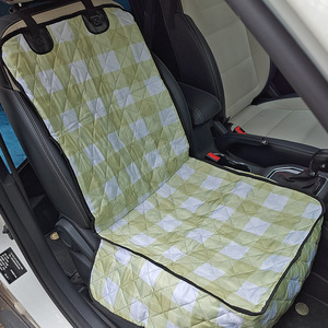 Housse de siège auto imperméable pour animaux de compagnie, anti-salissure, en tissu Oxford, coussin de siège passager pour chiens et chats, lits et accessoires pour animaux - Product Image 5