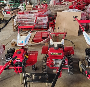 9HP/177F 가솔린 4륜 구동 소형 로터리 경운기 로타베이터 농업용 토양 개간기 파쇄기 - Product Image 6