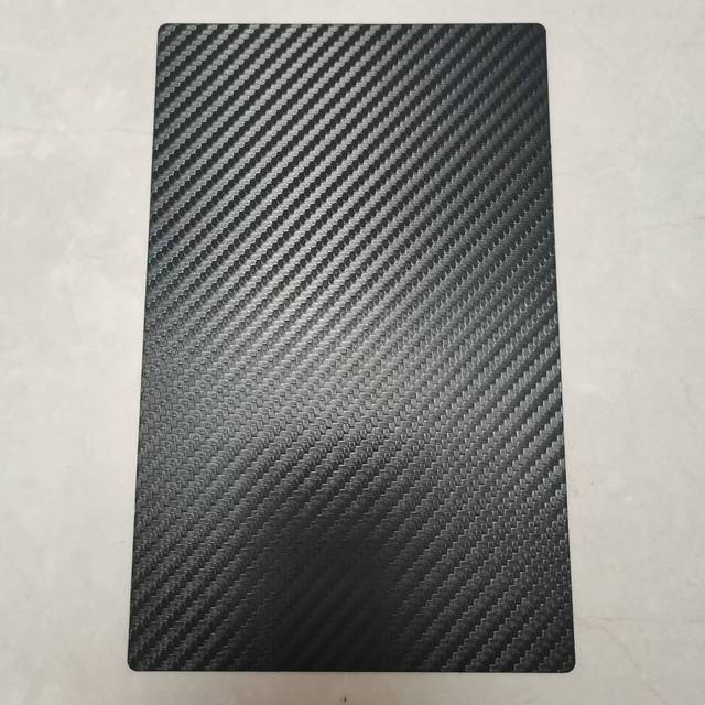 Wholesale 3M Carbon Fiber Anti Slip Mobile Phone Back Skin Cutting Machine 120 * 190mm Sheet Phone Back Sticker Film Phone Skin