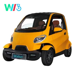 L6E/L7E EEC/COC China Fashionable New Energy 45-55km/H Carer 4 Wheels 2 Seats Adult Mini Electric Car/Vehicle with Big Battery