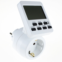 Temporizador Programable Eléctrico Inteligente con Pantalla LCD Grande, Enchufe Temporizador Inteligente